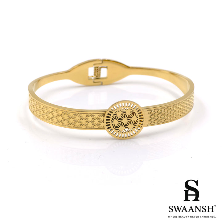 Ornexa Bracelet – Lotus Grid Charm