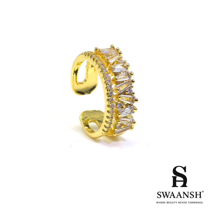 Crowned Glow Ring | Anti-Tarnish Party Sparkle
