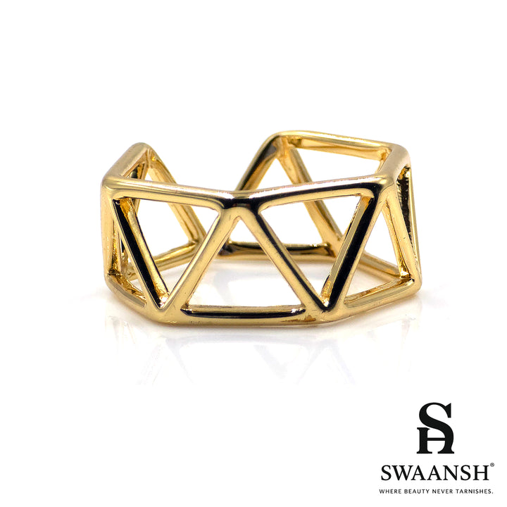 GeoFrame Statement Ring | Modern Openwork